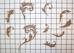 Feathery Flourishes Shape Set
