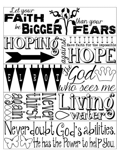 Bible Journal Printable 1