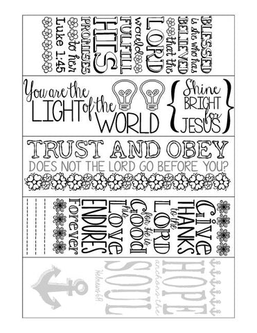 Bible Journal Printable 2