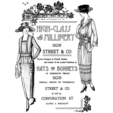 Hats and Bonnets Stamp