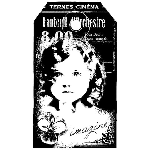 Imagine Child Stamp