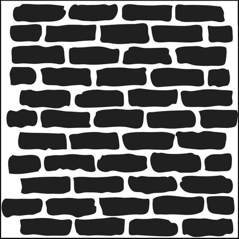 Mini Bricks Stencil