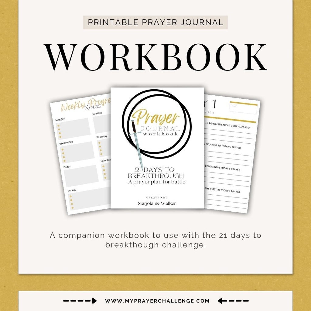 21 Days to Breakthrough Printable Workbook