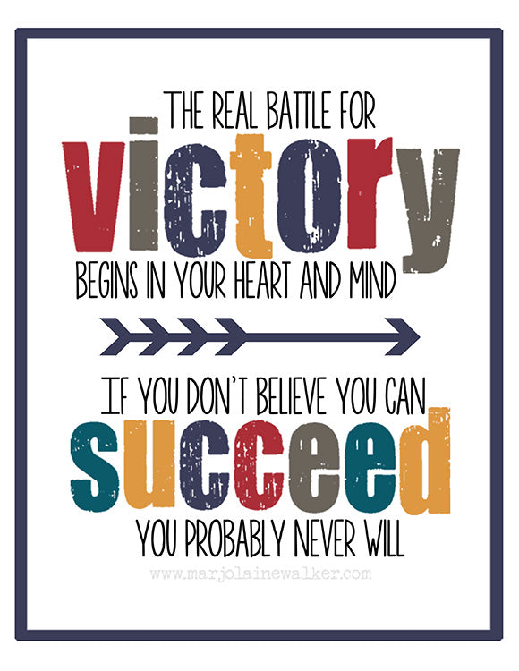 Battle for Victory Print
