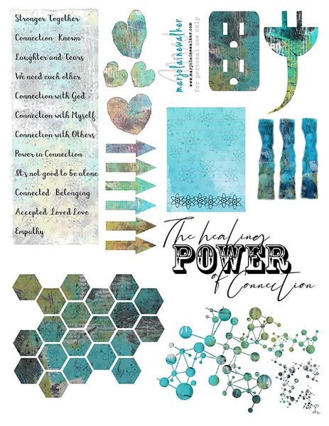 The Healing Power of Connection Bible Journaling Printable