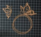 Scribble Frame Butterfly