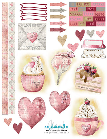 Sweet Love of God Bible Journaling Printable